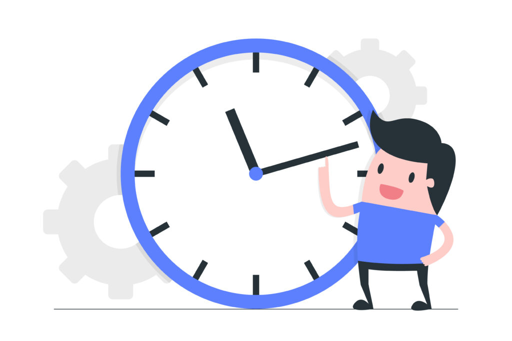 時間がかかる